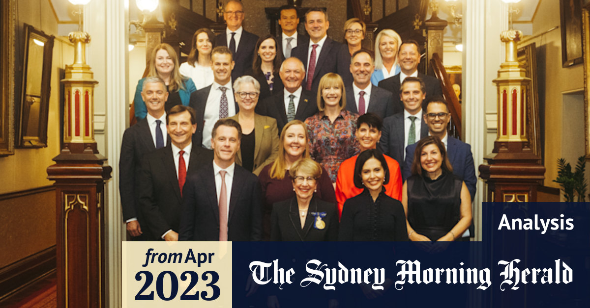 NSW sworn in, with half of the 22 ministers women